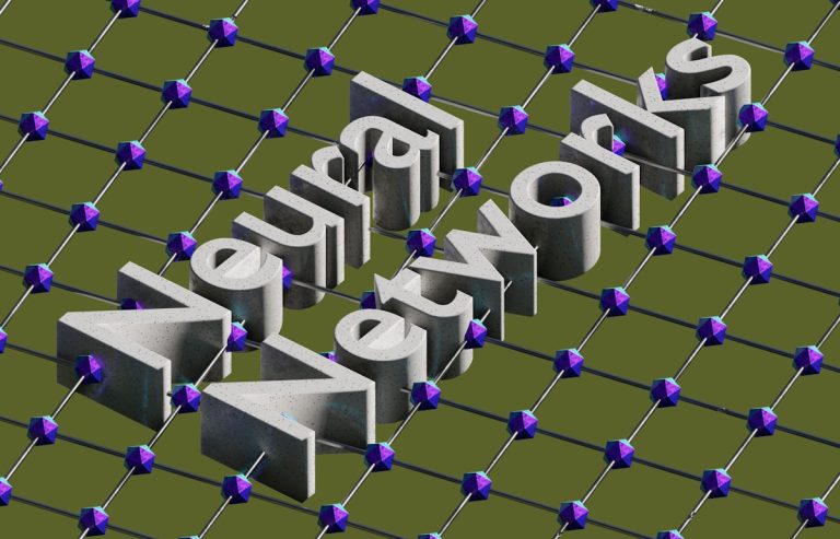 A computer generated image of a number of letters