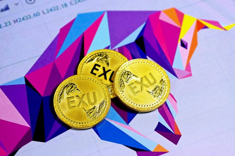 gold and purple round ornament